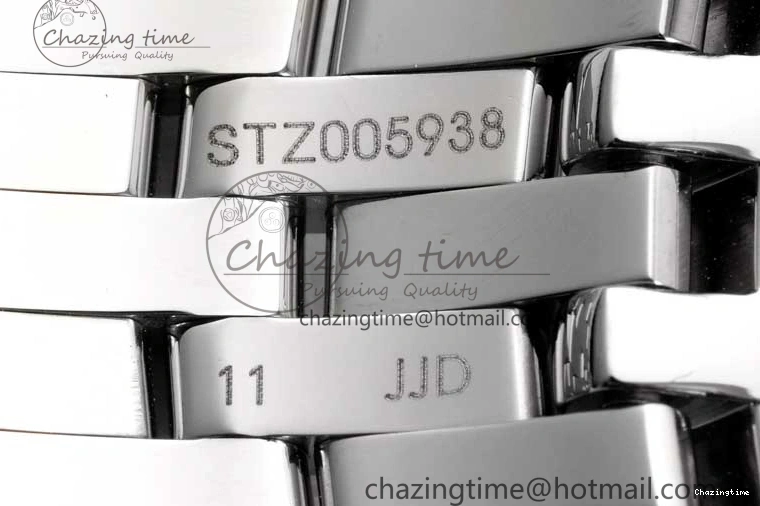 0429 De Ville SS DIWF 1:1 Best Edition Light Blue Dial SS Markers on SS Bracelet MIYOTA TopPick 7850